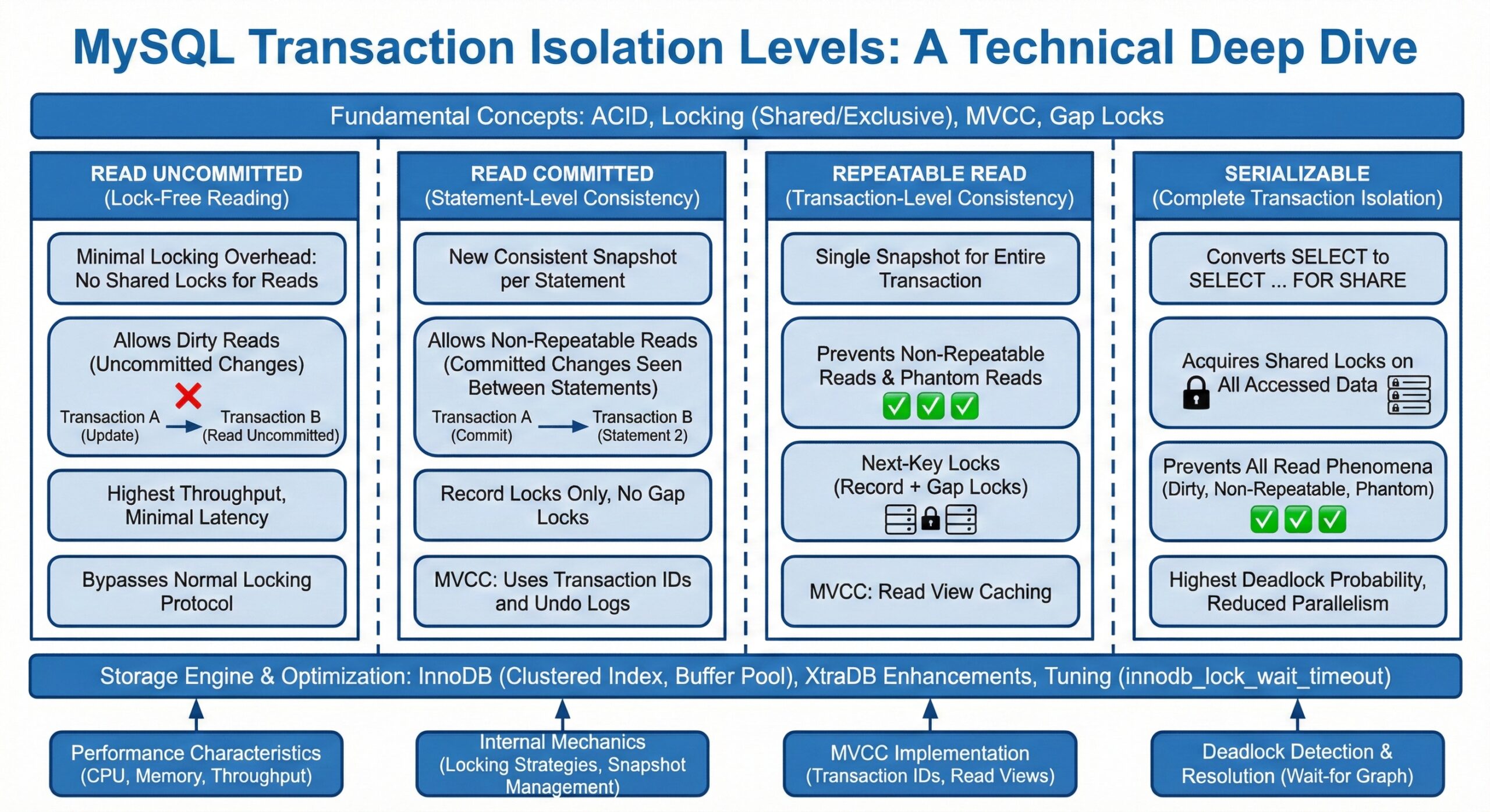 MySQL Transaction Isolation Levels : MinervaDB Inc.