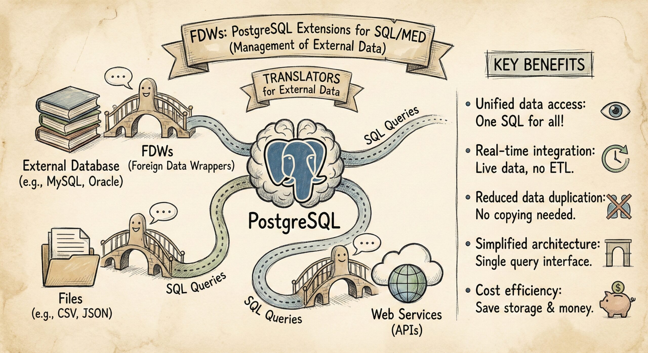 Foreign Data Wrappers in PostgreSQL 
