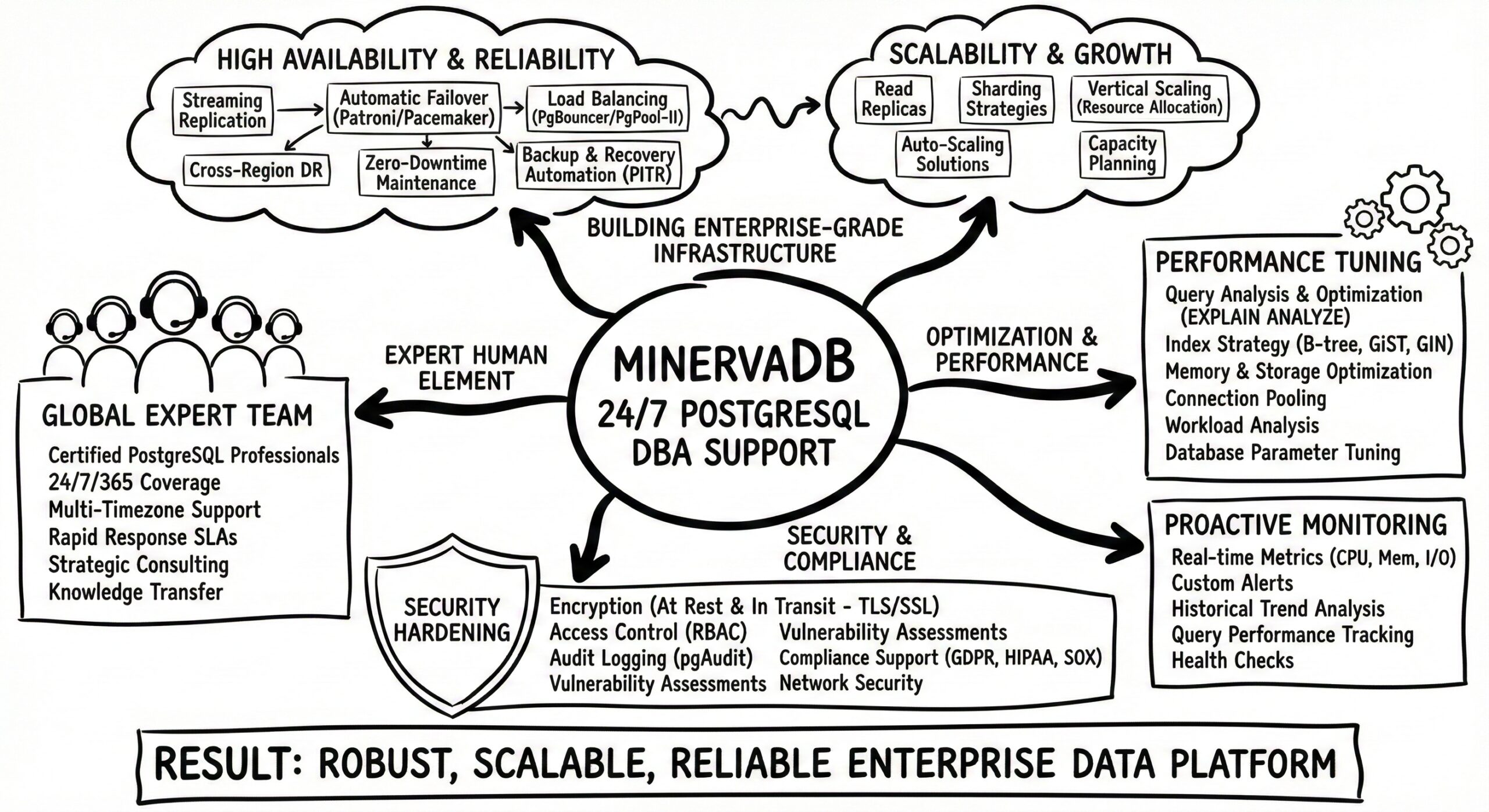 24/7 PostgreSQL DBA Support: Building Enterprise-Grade Database Infrastructure with MinervaDB