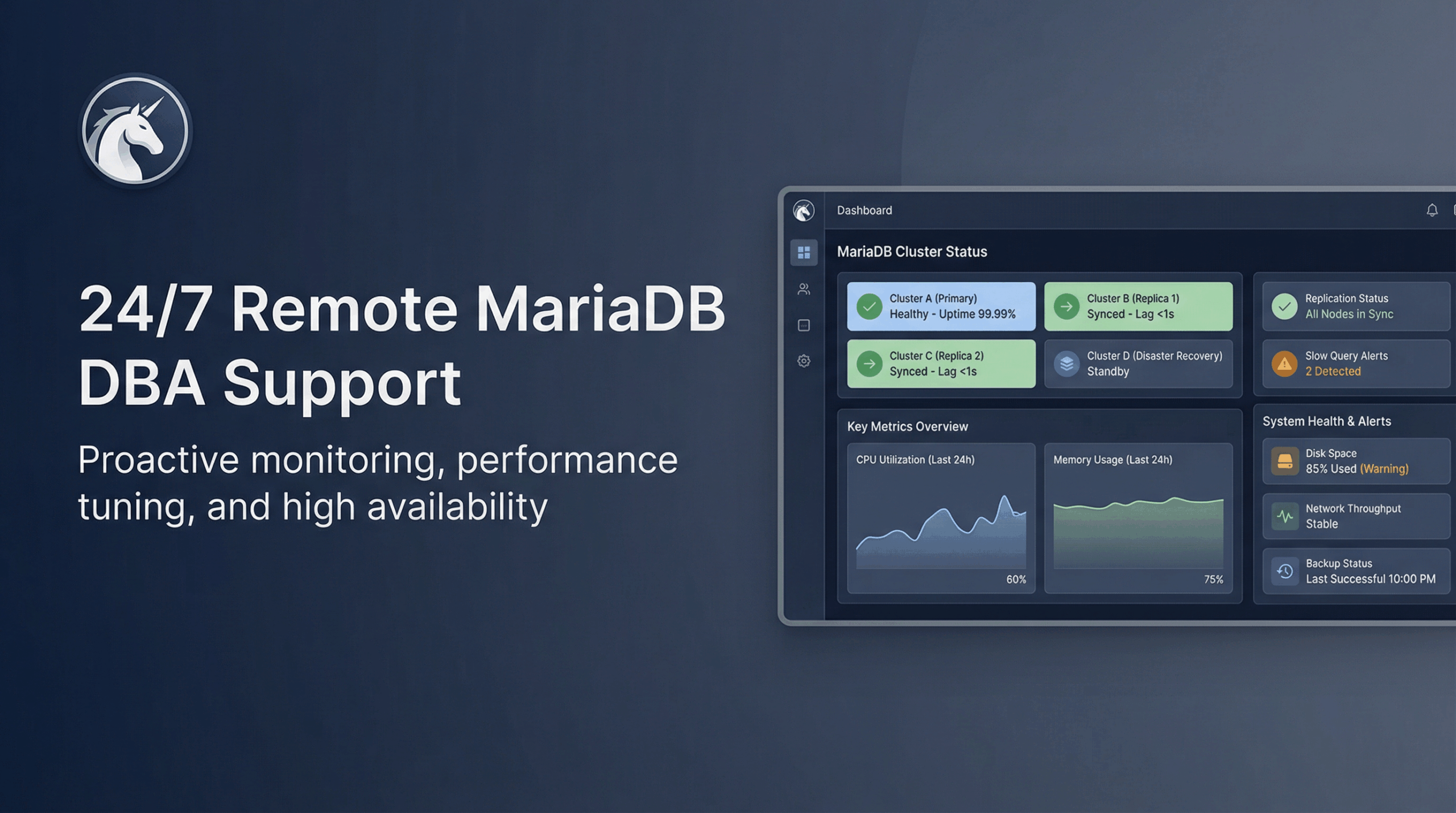 24/7 Remote MariaDB DBA Support