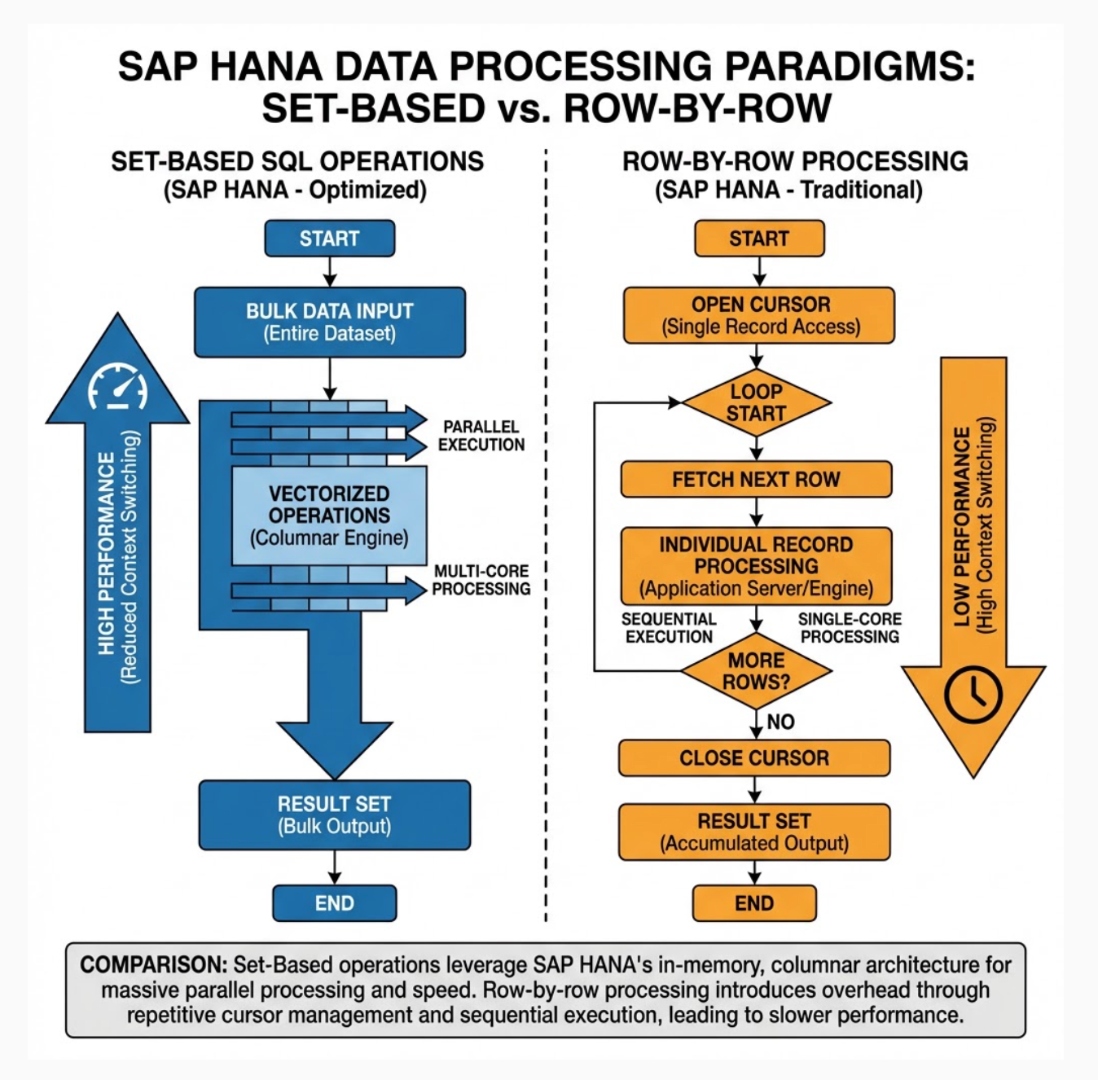 SAP HANA Data Processing