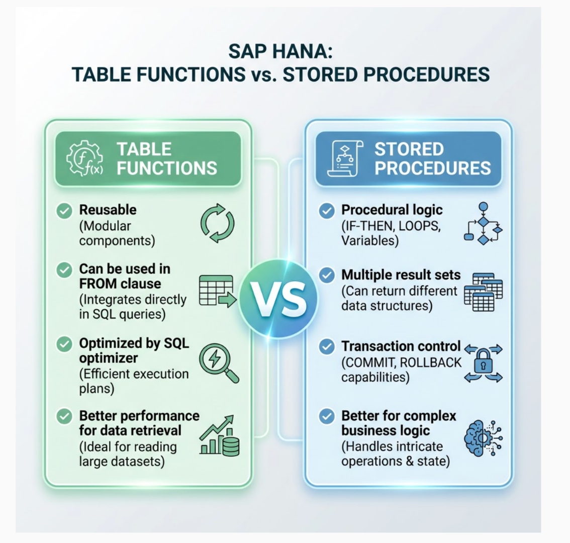 SAP HANA Table Functions